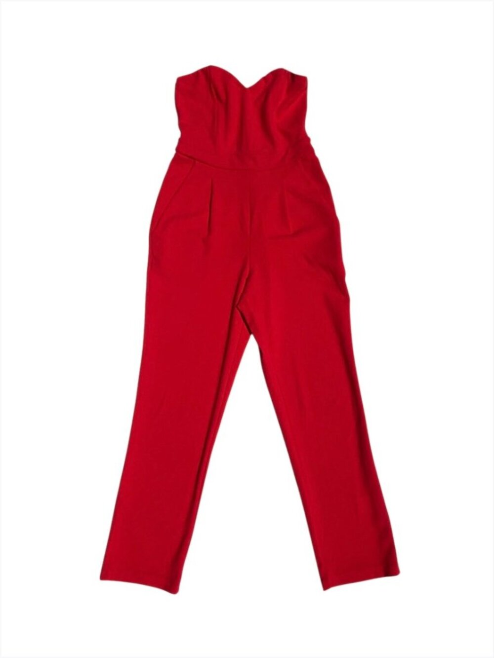 Express Women’s Strapless Sweetheart Jumpsuit, 00 (XXS) - Picture 2 of 5